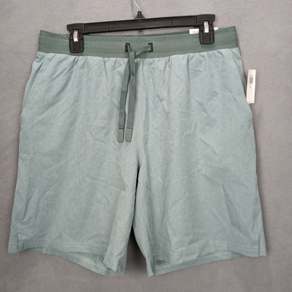 Old Navy Hybrid Swim Shorts Mens Medium Aquamarine Drawstring Beachwear Pool